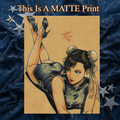 Chun Li Art Illustration Hard Signed 8.5x11in Fine Art PRINT