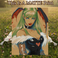 Morrigan Aensland Art Illustration Hard Signed 8.5x11in Fine Art PRINT