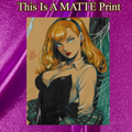 Gwen Stacy Art Illustration Hard Signed 8.5x11in Fine Art PRINT