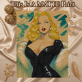 Emma Frost Art Illustration Hard Signed 8.5x11in Fine Art PRINT