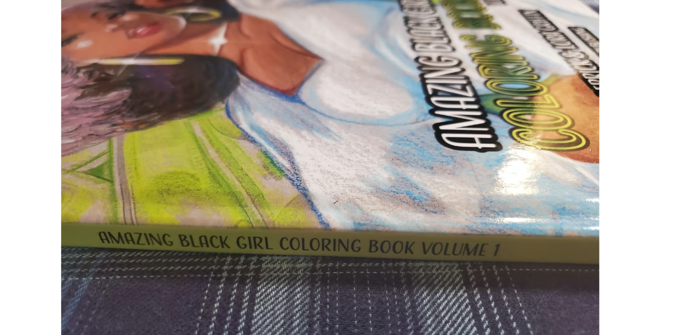 Amazing Black Girl Coloring Book Vol 1 - Magisoft Publishing