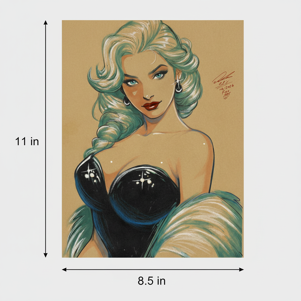 Elsa Print - Dimensions