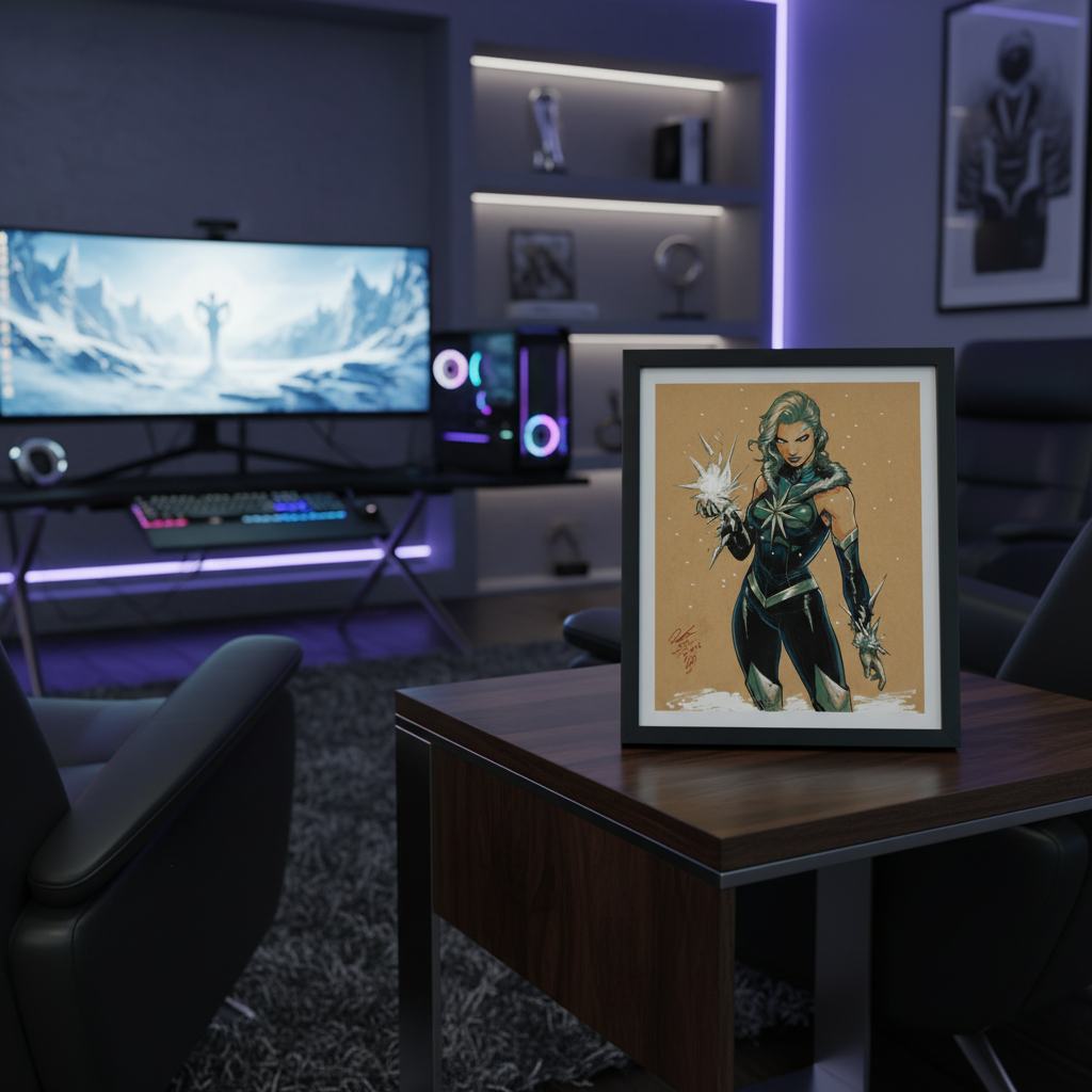 Killer Frost Print - Luxury Man Cave