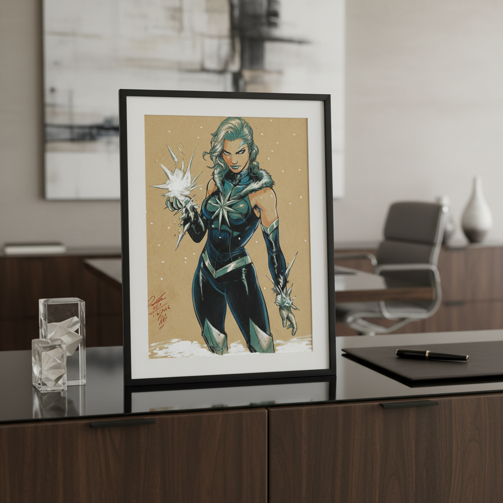 Killer Frost Print - Luxury Office