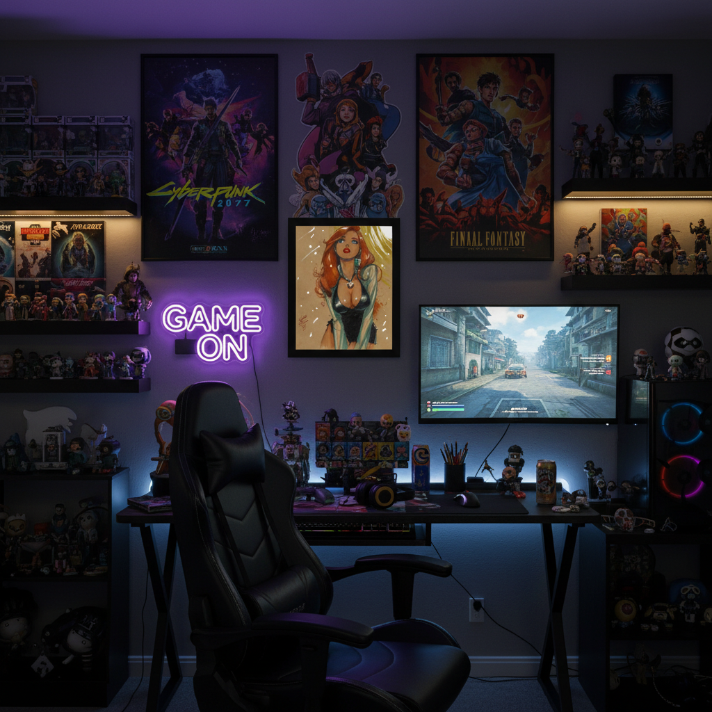 Man Cave - Focused on Product