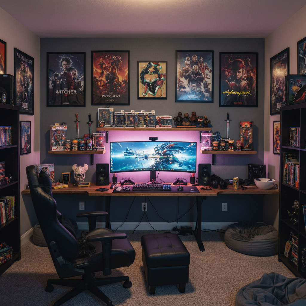 Man Cave - Focused on Product