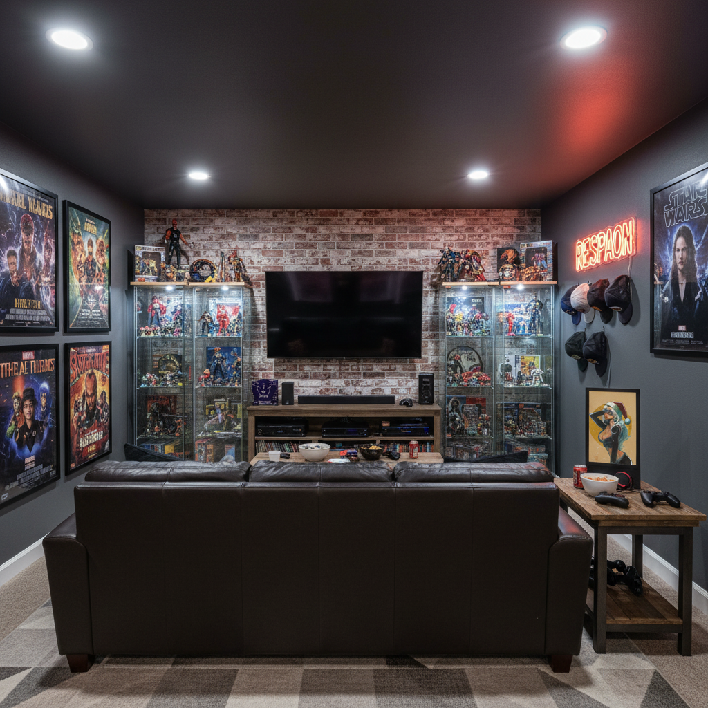 Man Cave - Very Small Frame