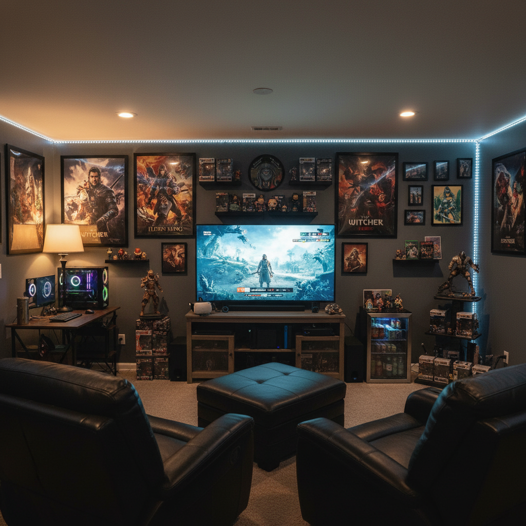 Man Cave - Very Small Frame