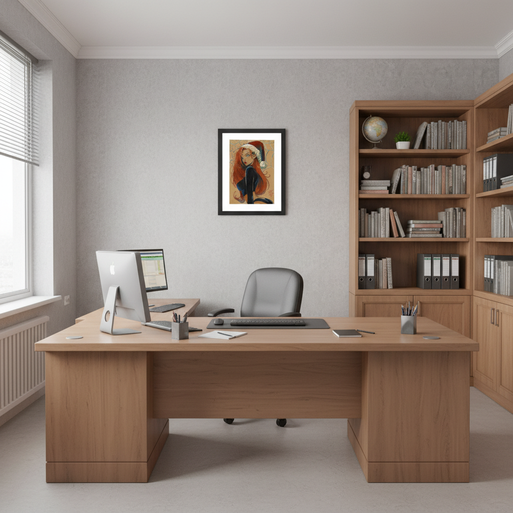 Office Setting - Very Small Frame