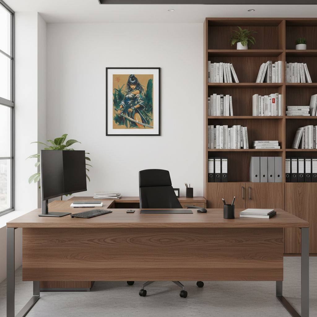 Office Setting - Very Small Frame