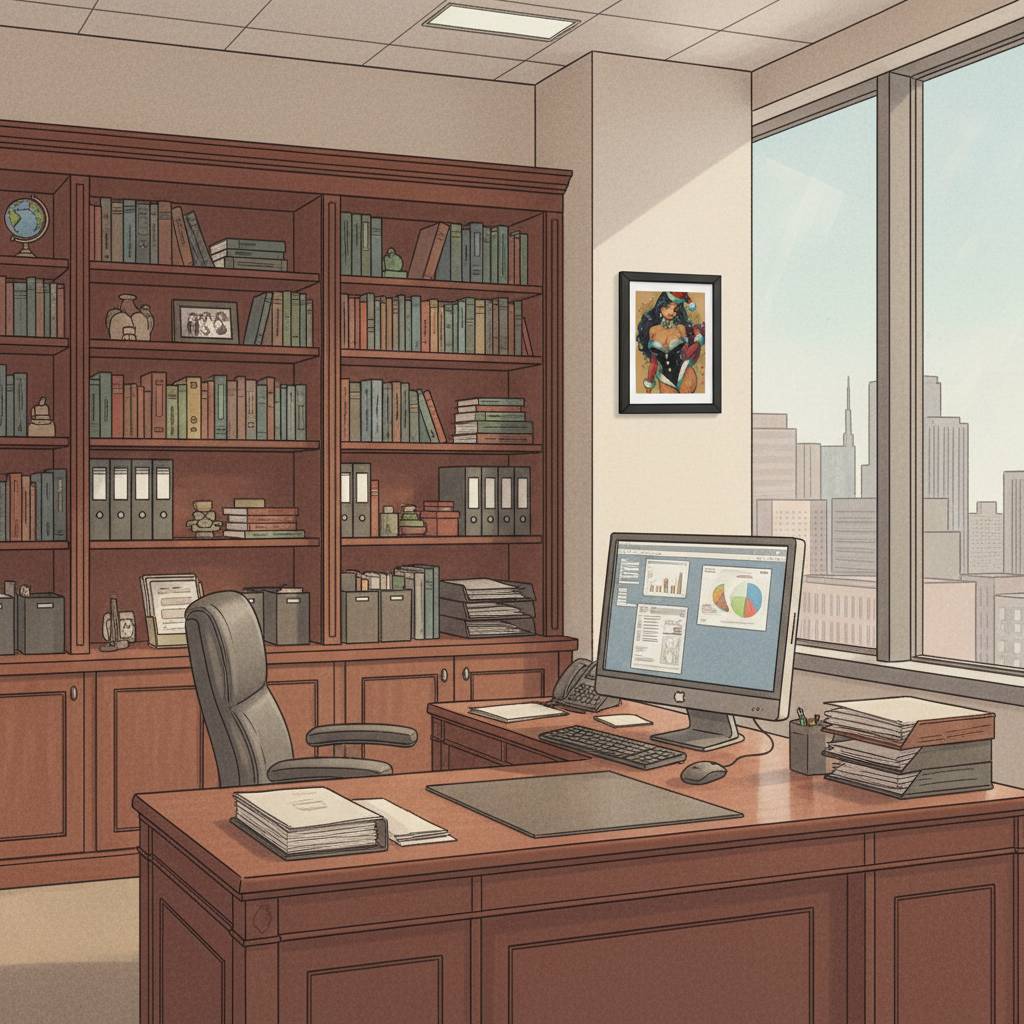 Office Setting - Very Small Frame