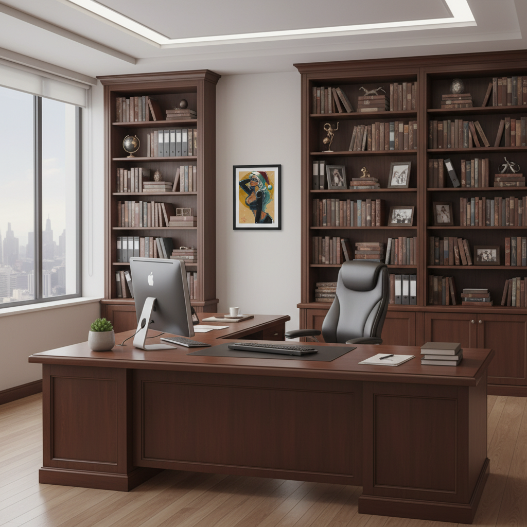 Office Setting - Very Small Frame