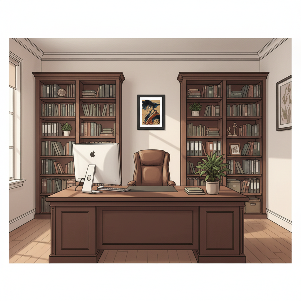Office Setting - Very Small Frame