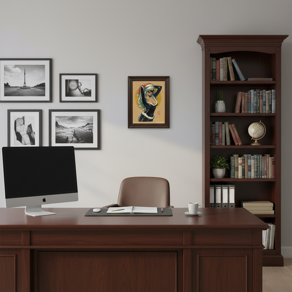 Office Setting - Very Small Frame