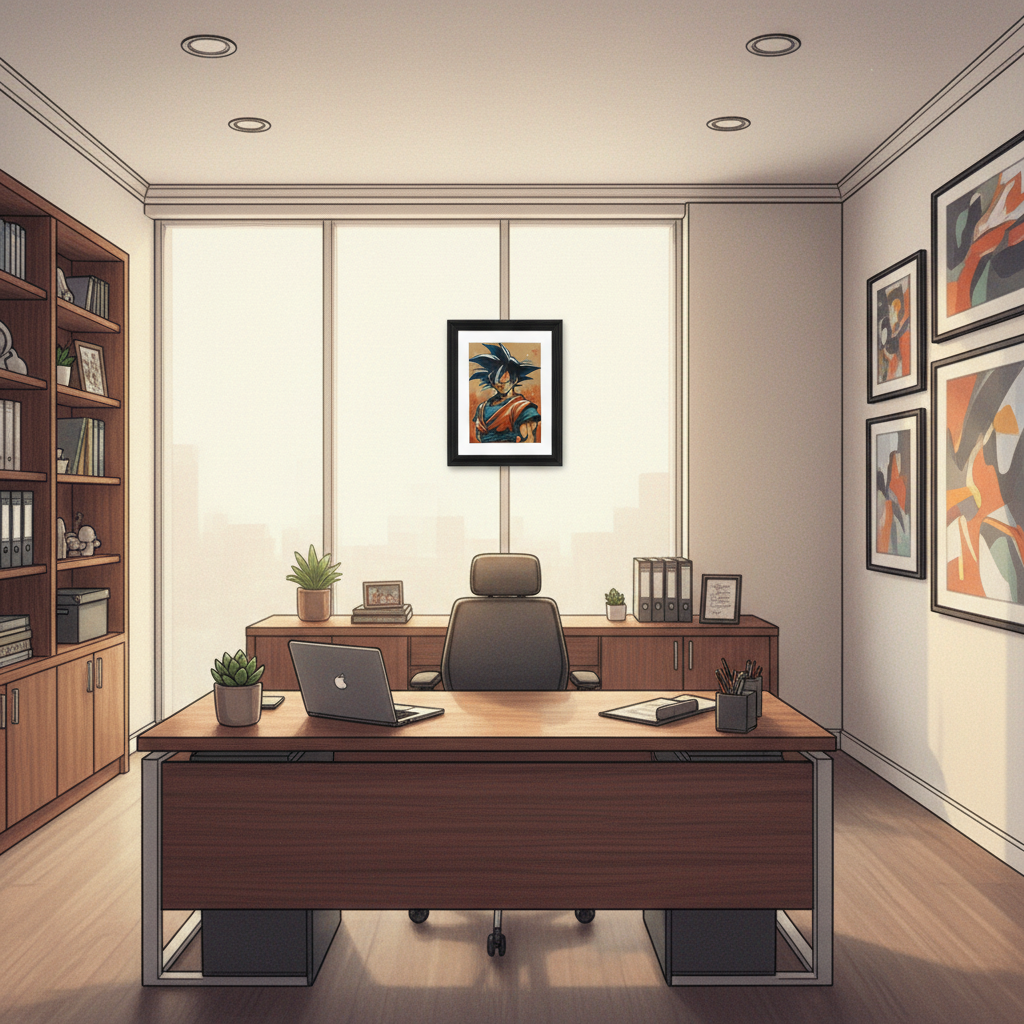 Office Setting - Very Small Frame