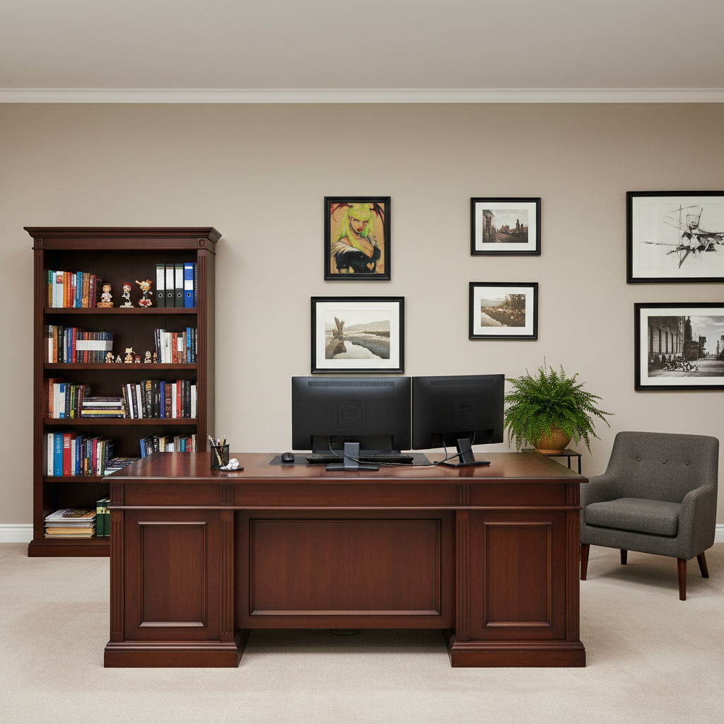 Office Setting - Very Small Frame