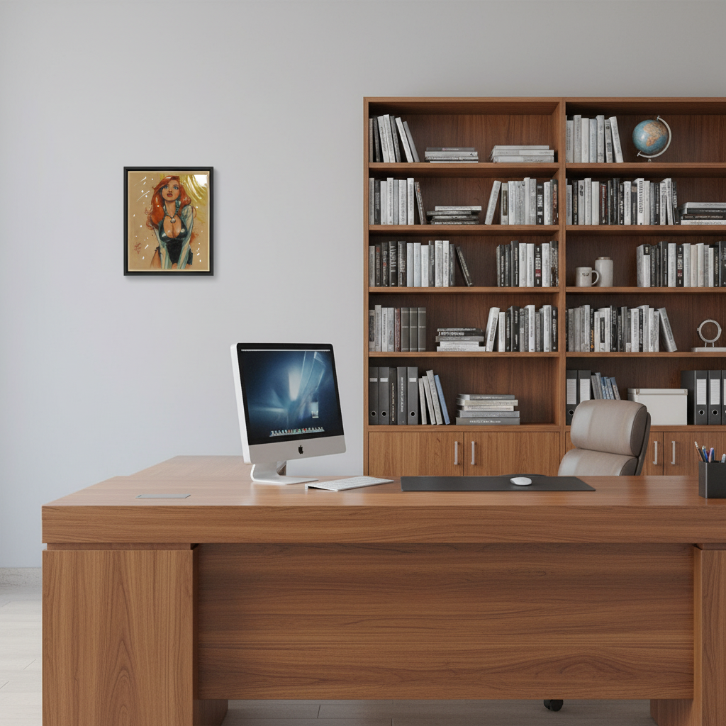 Office Setting - Very Small Frame