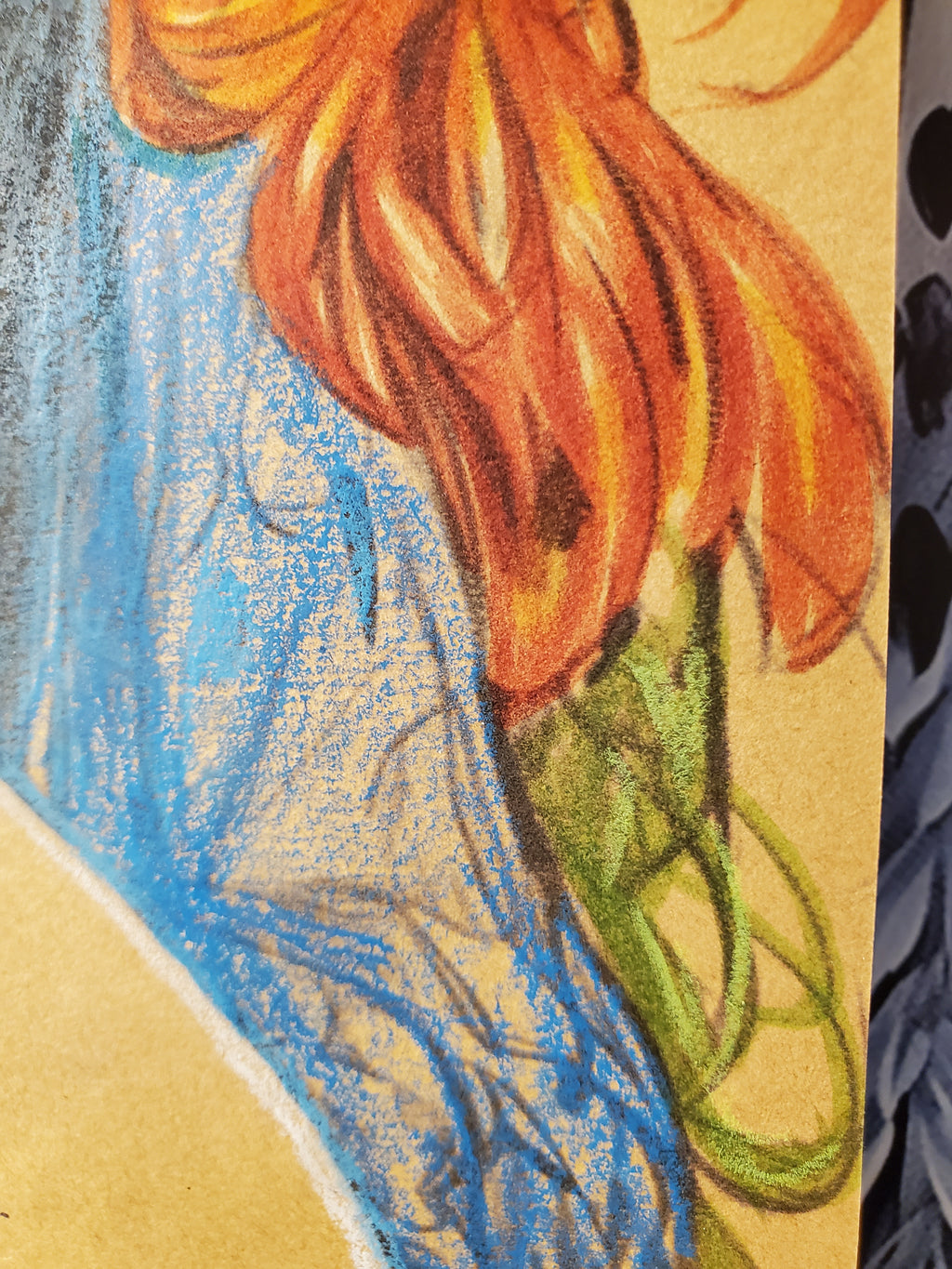 Jungle Girl OC Comic Art Original Fine Mixed Media | Rare 1 of 1 | COA Included | 8.5x11 on Premium Archival Cardstock