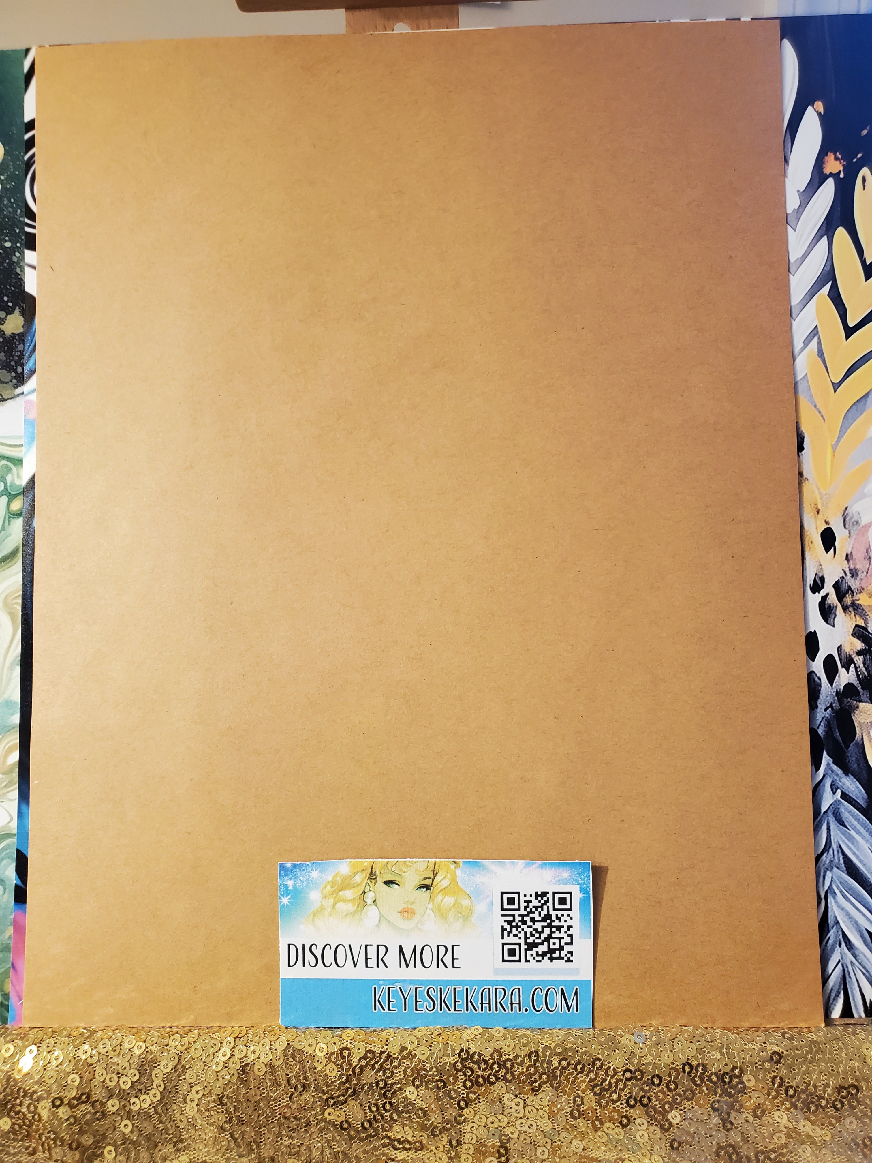 Jungle Girl OC Comic Art Original Fine Mixed Media | Rare 1 of 1 | COA Included | 8.5x11 on Premium Archival Cardstock