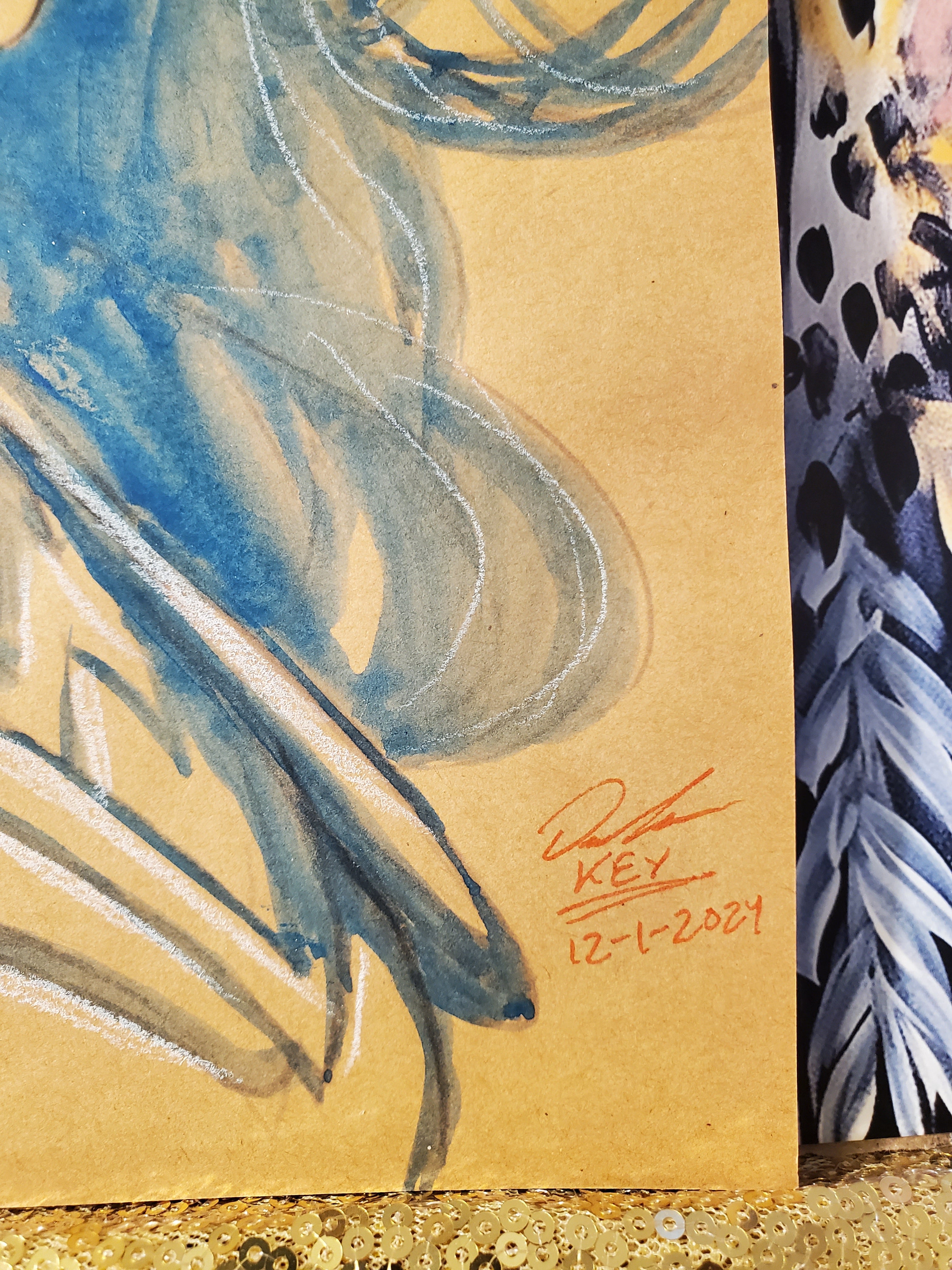 Wonder Woman Comic Art Original Fine Mixed Media | Rare 1 of 1 | COA Included | 8.5x11 on Premium Archival Cardstock