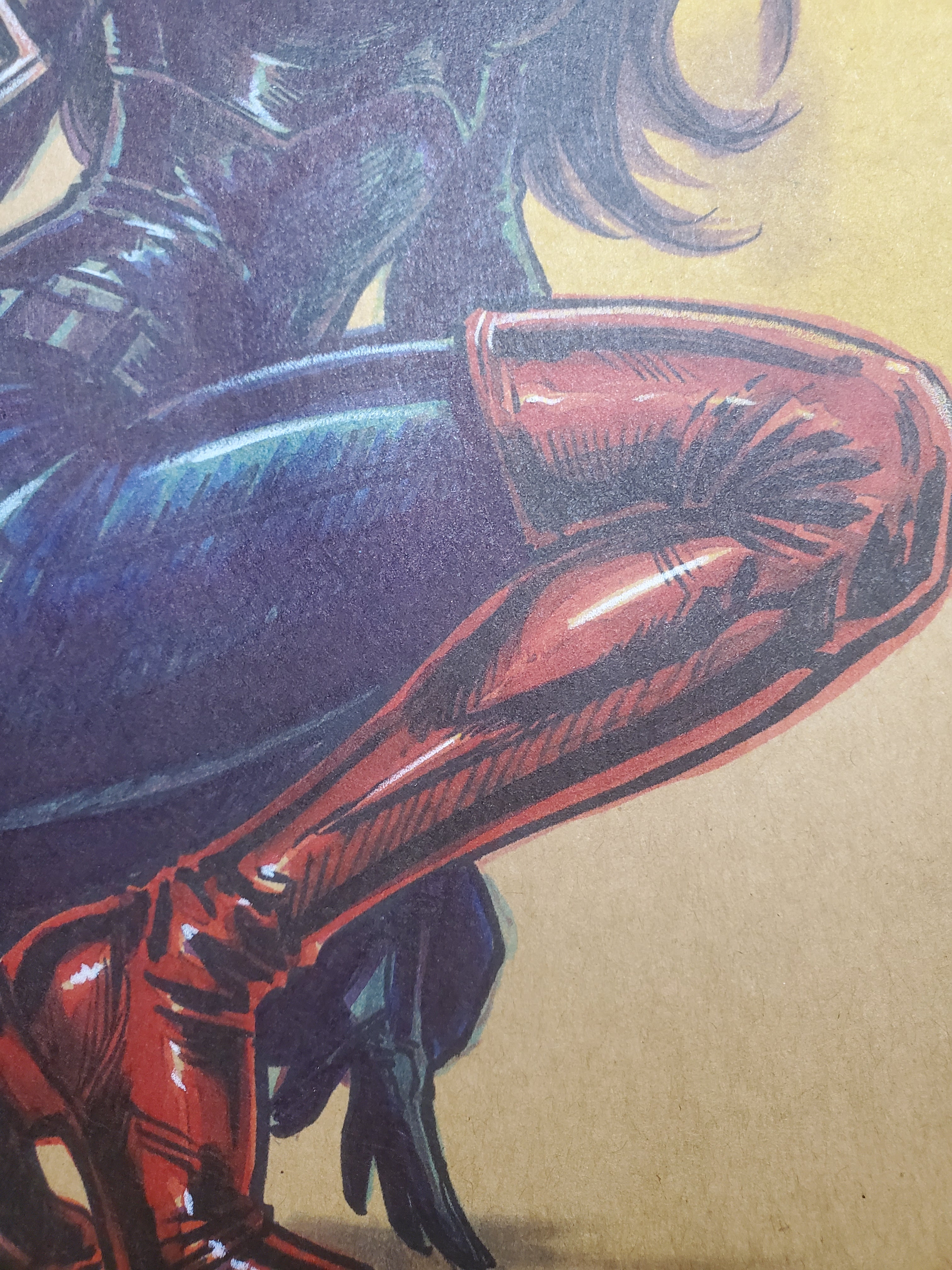 Baroness Comic Art Original Fine Mixed Media | Rare 1 of 1 | COA Included | 8.5x11 on Premium Archival Cardstock