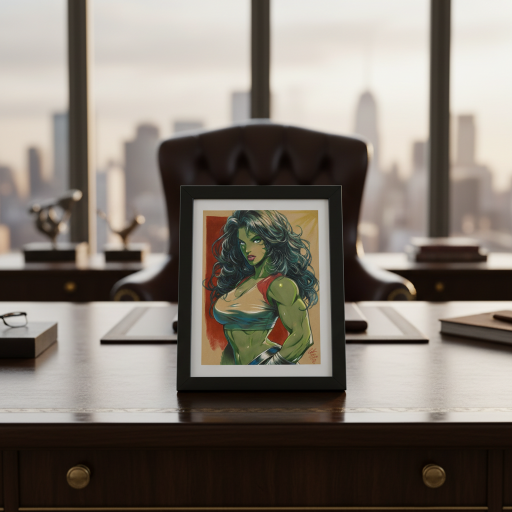 She-Hulk Print - Executive Office