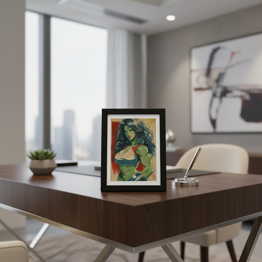 She-Hulk Print - Luxury Office