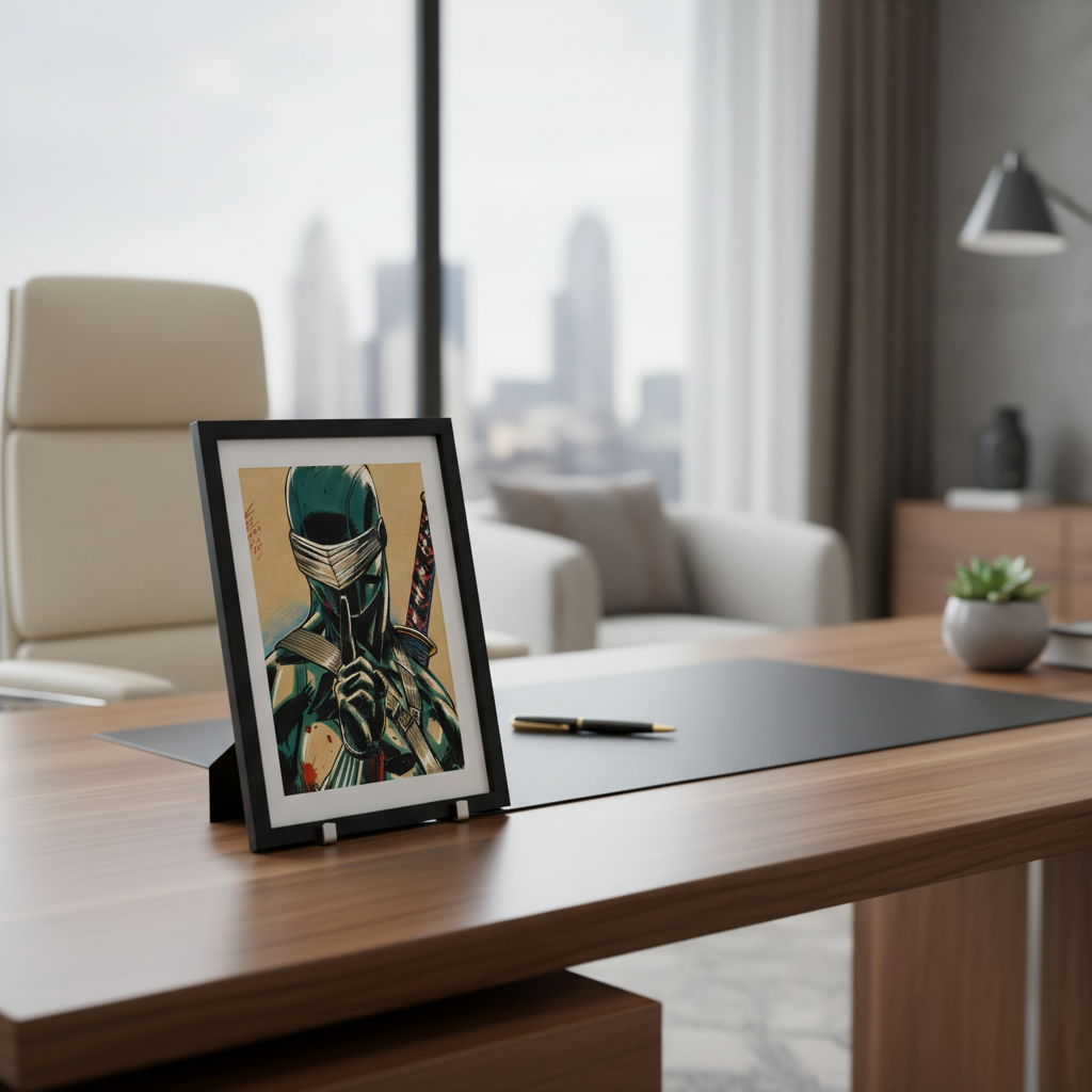 Snake Eyes Print - Luxury Office