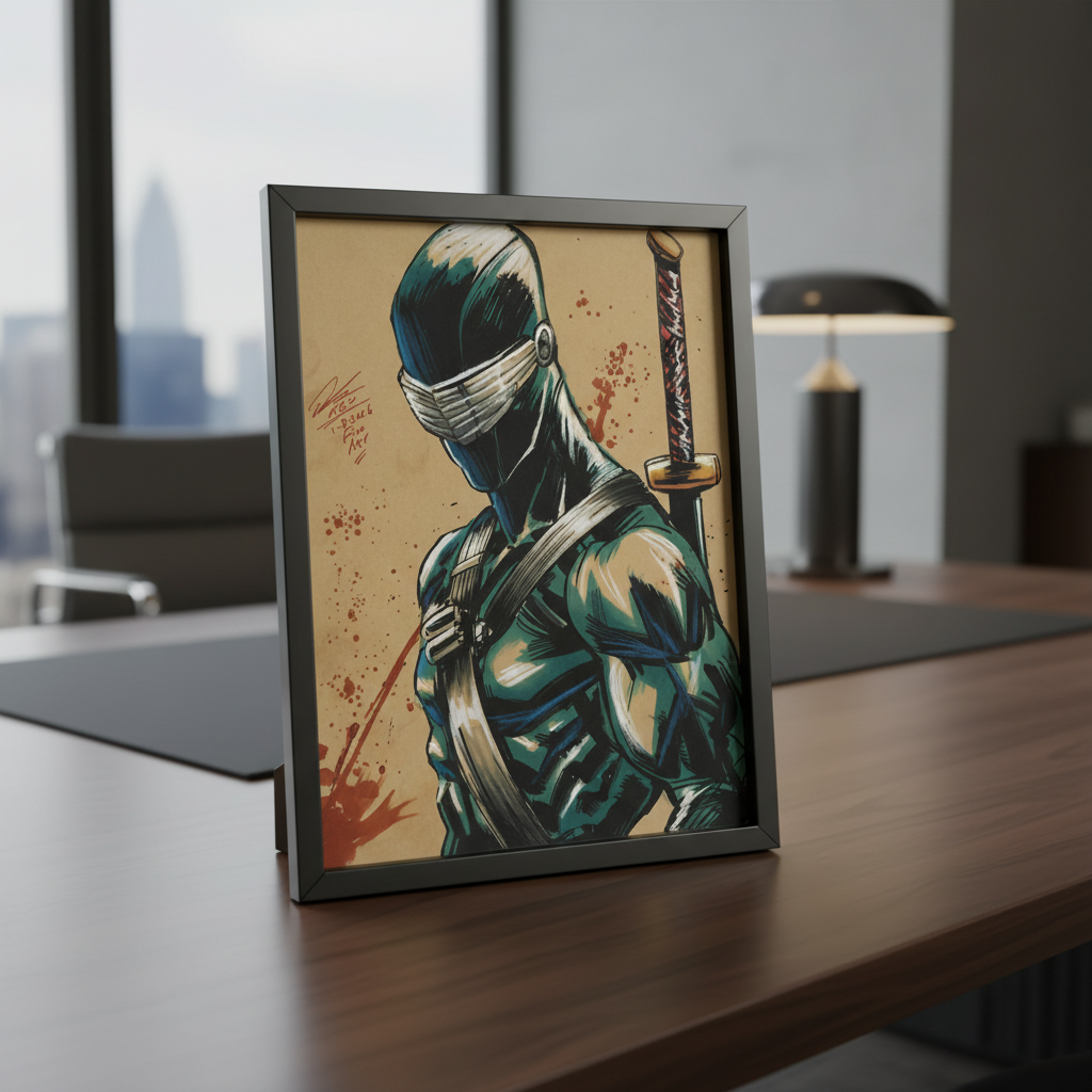 Snake Eyes Print - Luxury Office