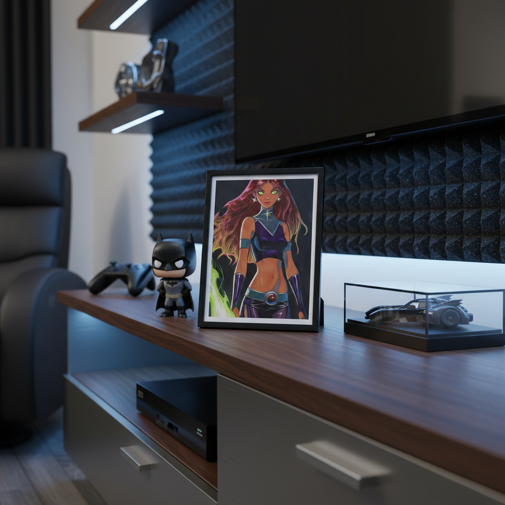 Starfire Print - Entertainment Room