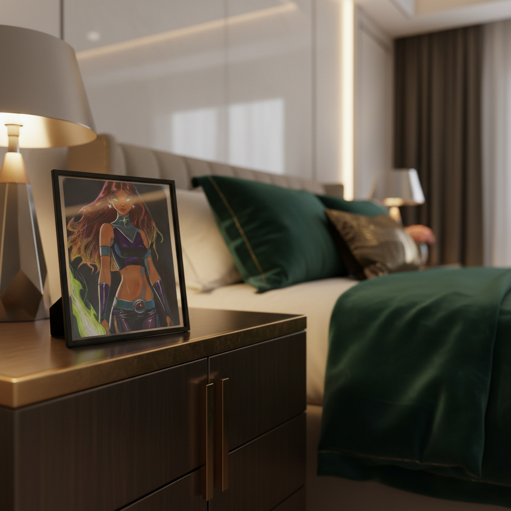 Starfire Print - Luxury Bedroom