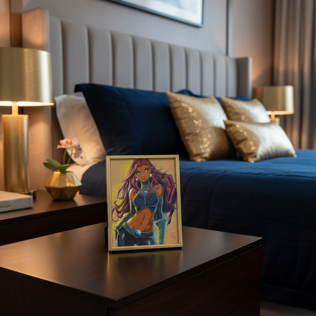 Starfire Print - Luxury Bedroom