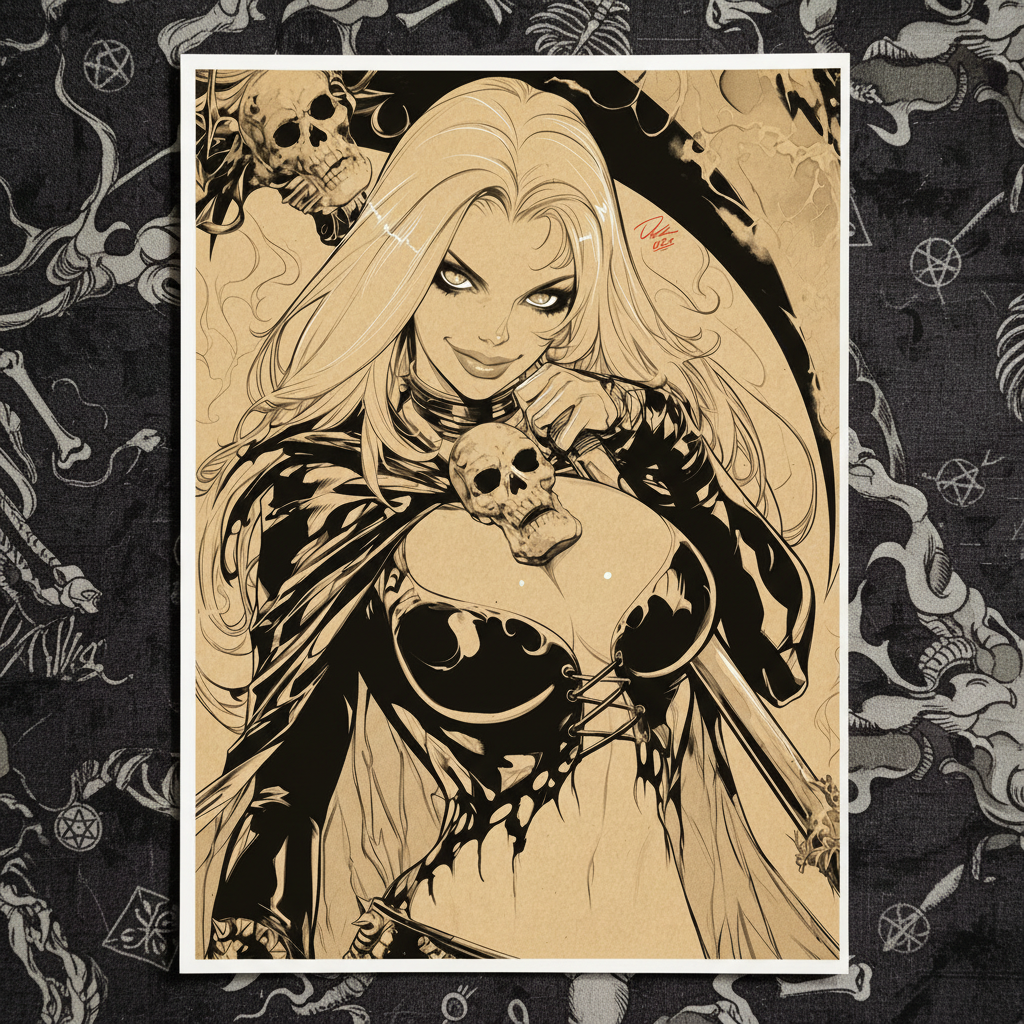 Top Down with Pattern Background