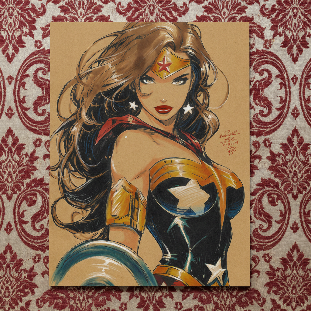 Top Down with Pattern Background