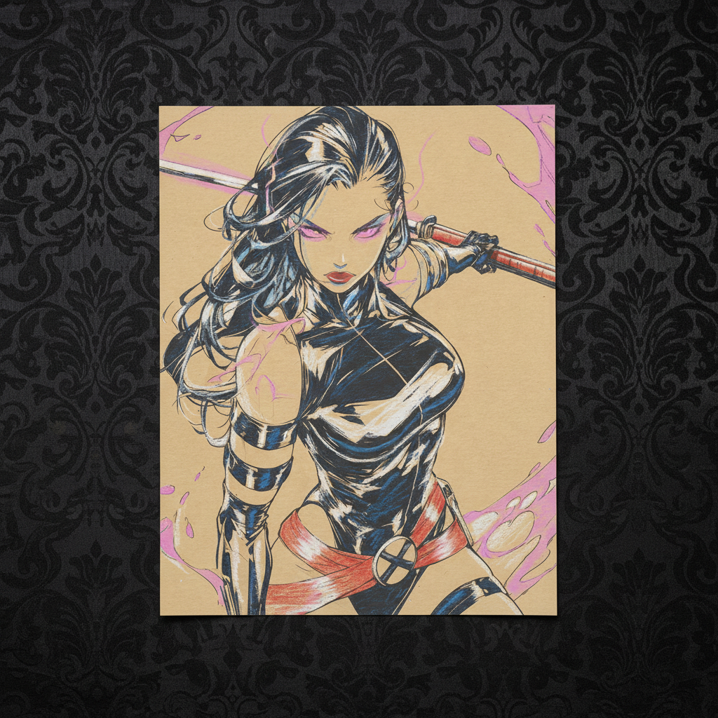 Top Down with Pattern Background