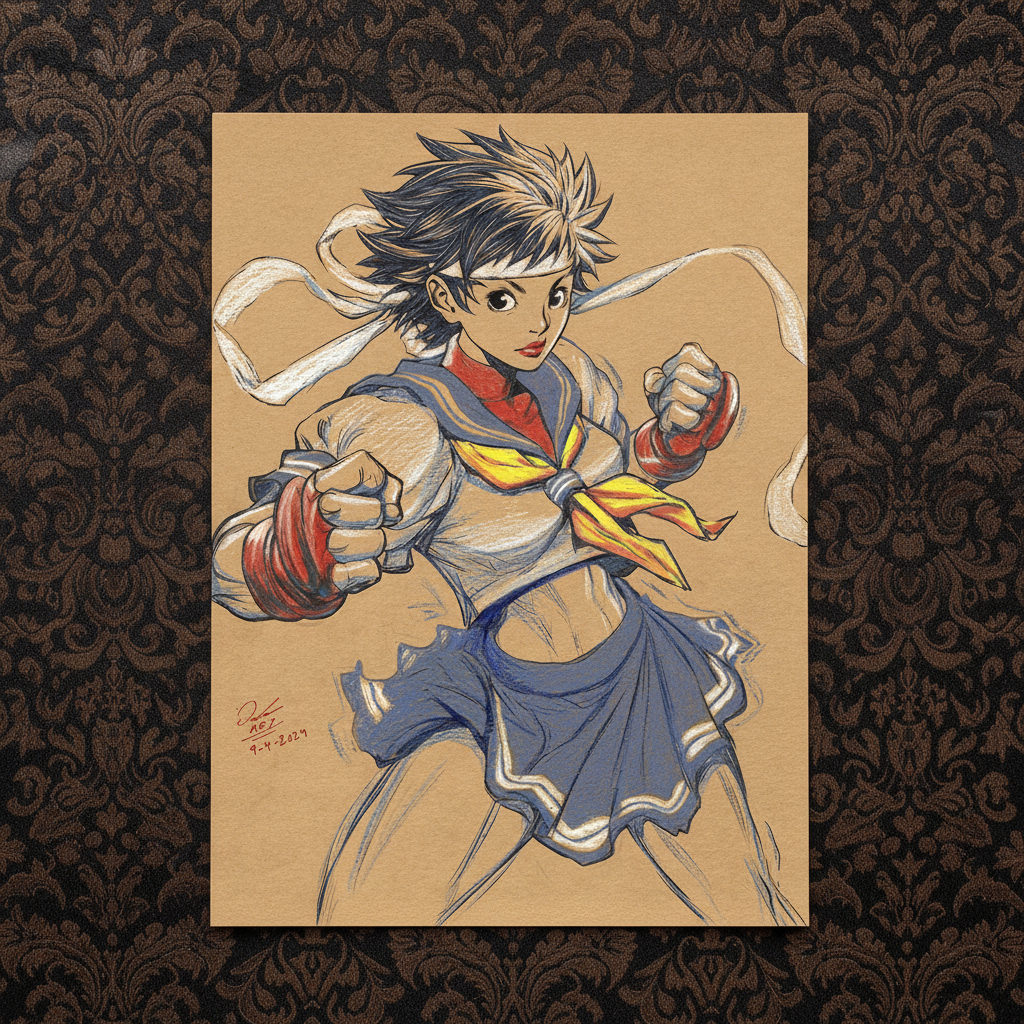 Top Down with Pattern Background