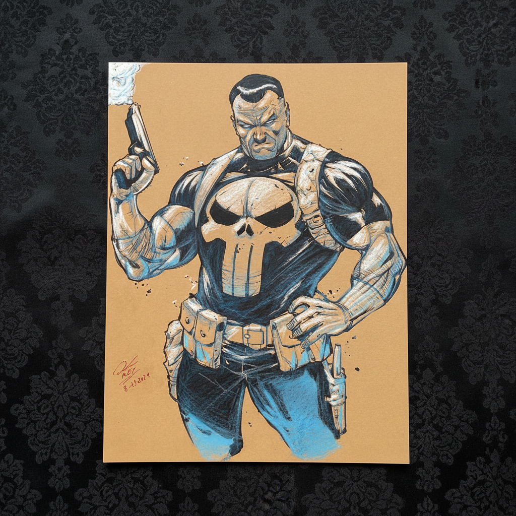 Top Down with Pattern Background