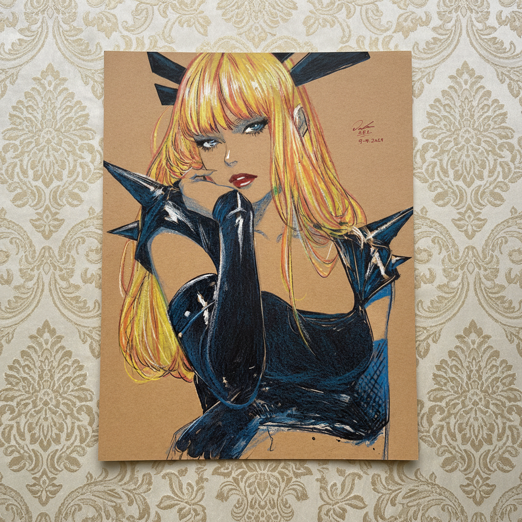 Top Down with Pattern Background