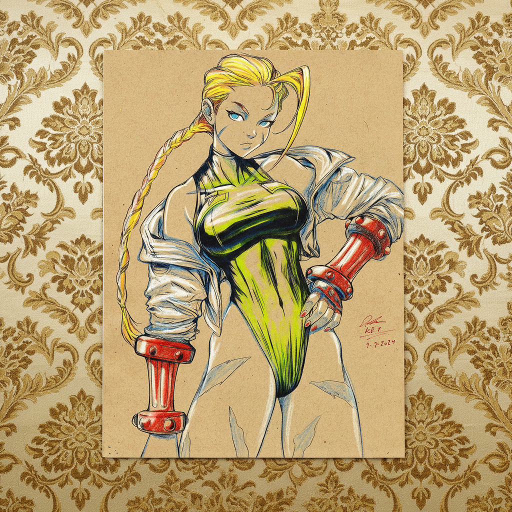 Top Down with Pattern Background