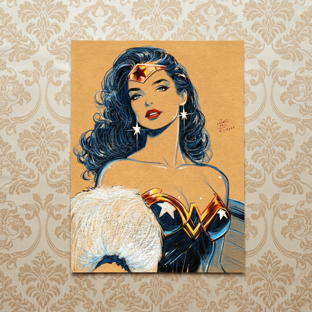 Top Down with Pattern Background