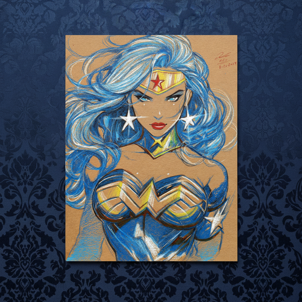 Top Down with Pattern Background