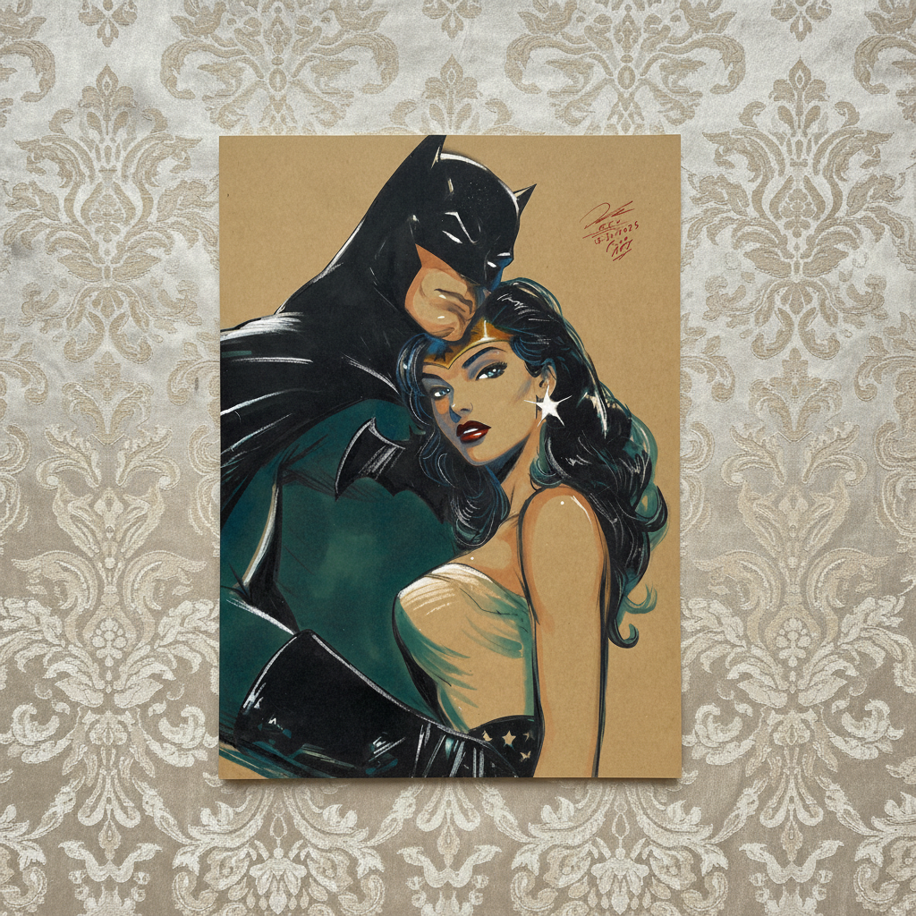 Top Down with Pattern Background