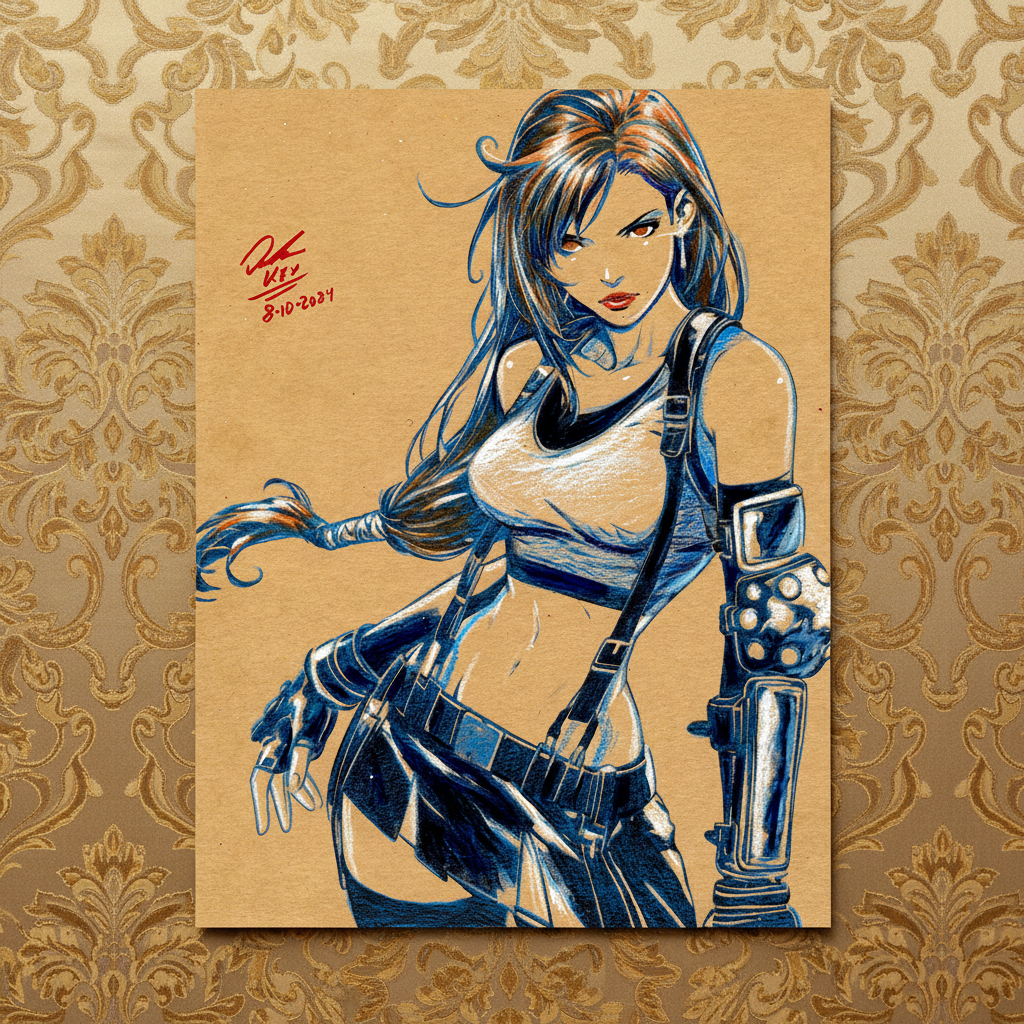 Top Down with Pattern Background