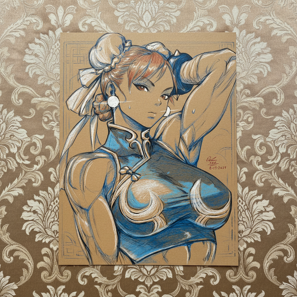 Top Down with Pattern Background