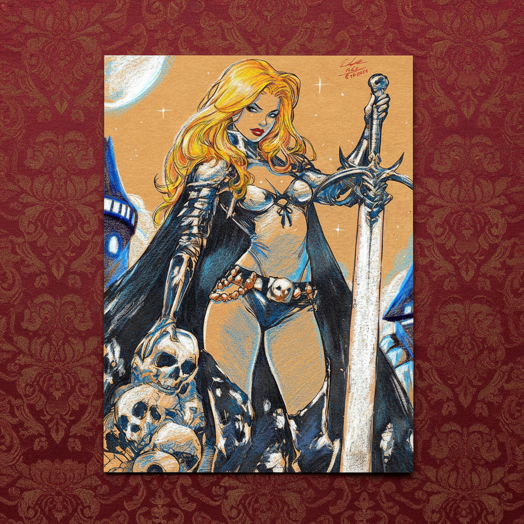 Top Down with Pattern Background