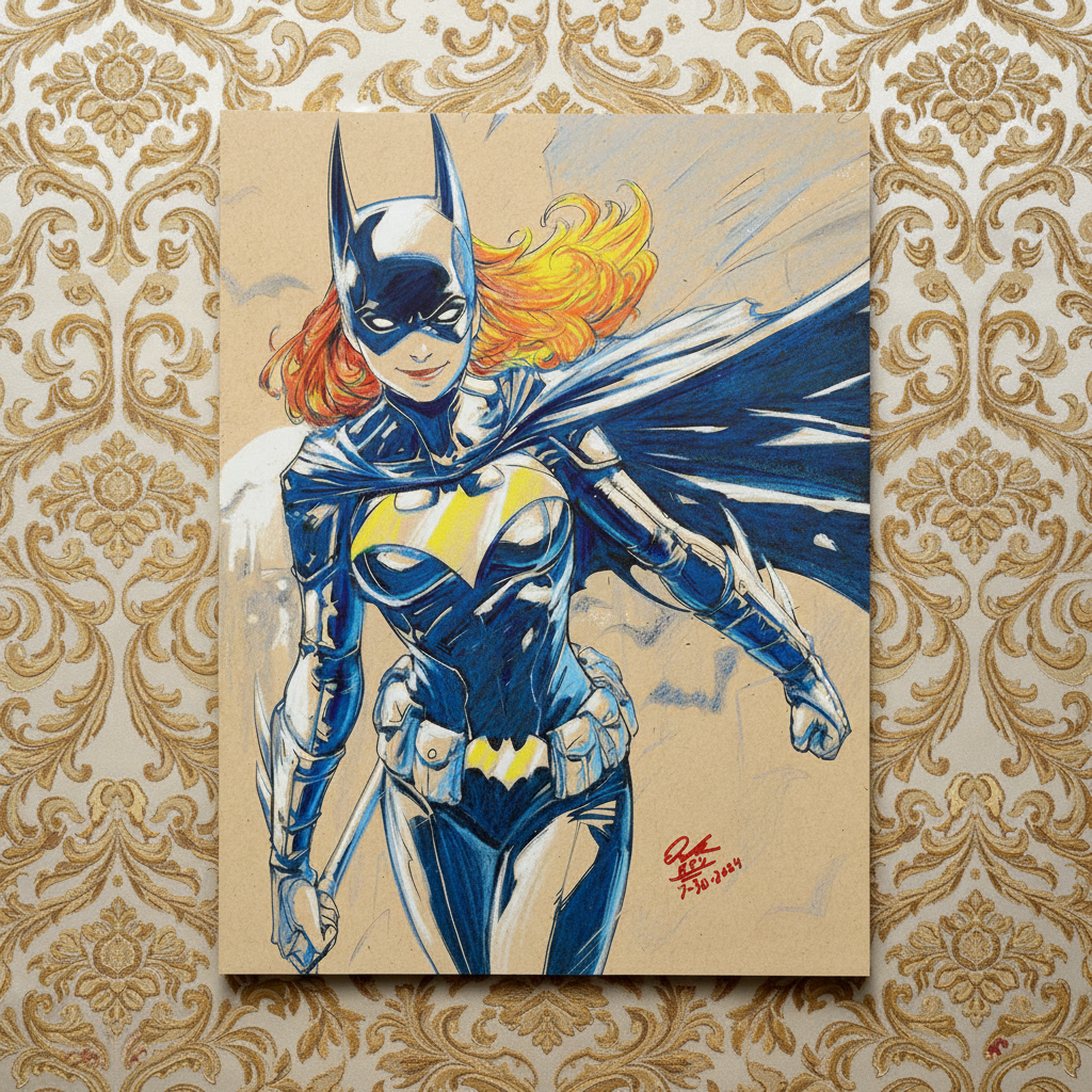 Top Down with Pattern Background