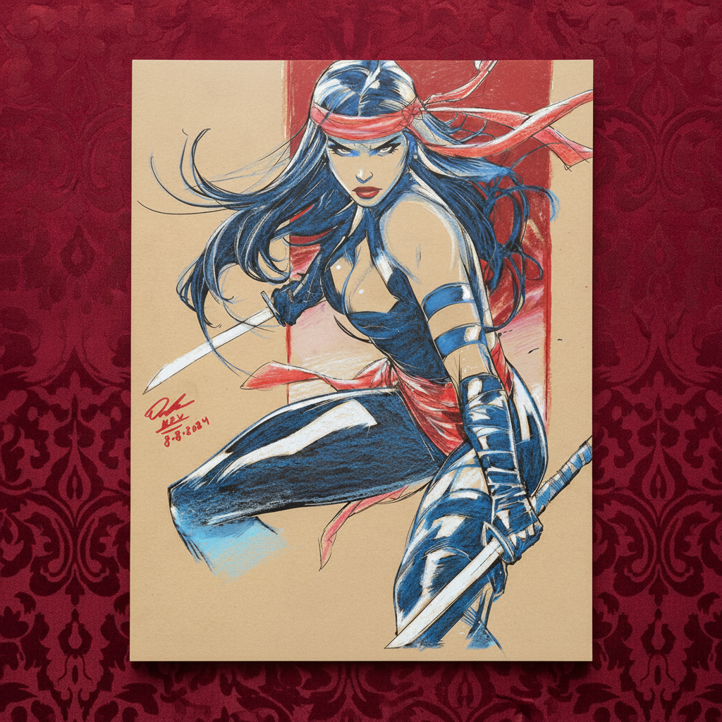 Top Down with Pattern Background