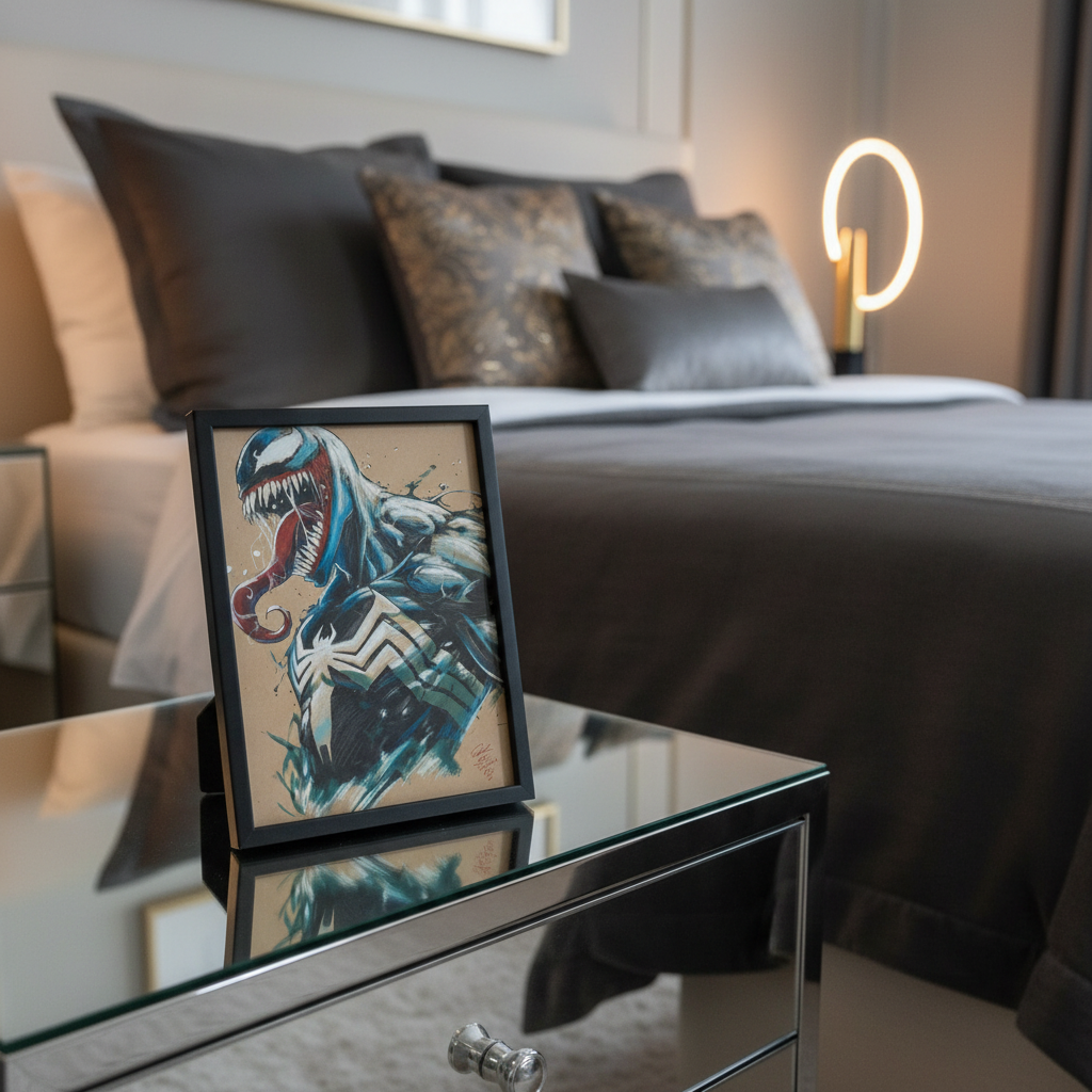 Venom Print - Luxury Bedroom (accurate size)