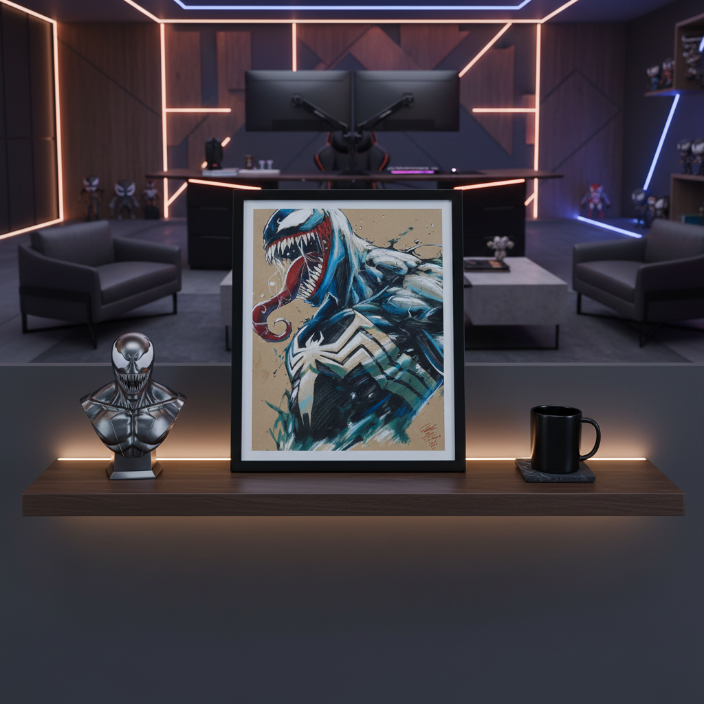Venom Print - Luxury Man Cave