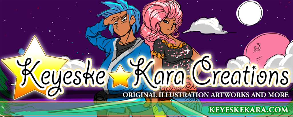 Banner - KeyeskeKara Creations Illustration Art Studio